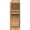 Ekena Millwork Olympic Slat Rough Sawn Outlooker, Western Red Cedar, 8"W x 18"D x 22"H OUT08X18X22OLY06RWR - alternate 3